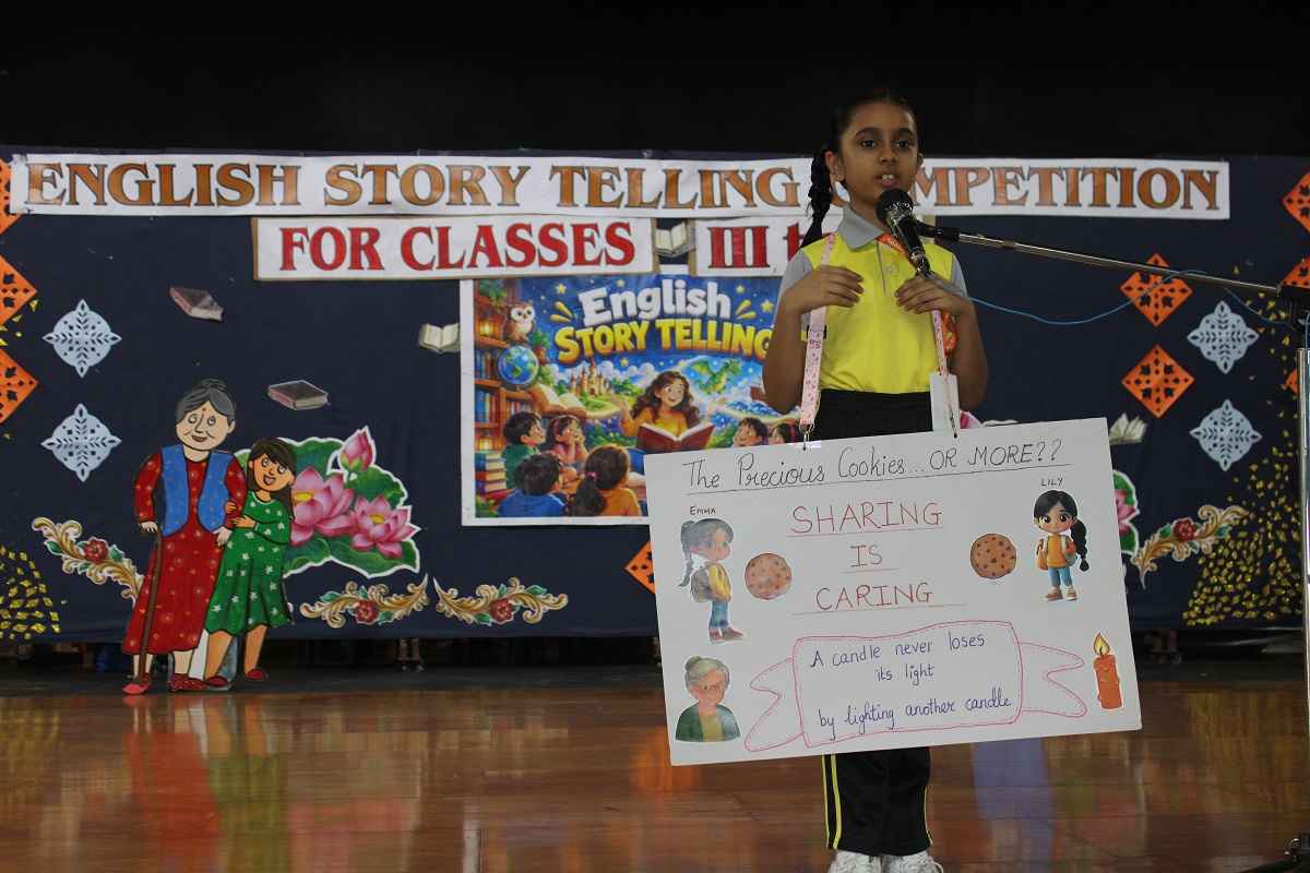 English Story Telling Competition For ( Classes - III to V ) 28-09-2026